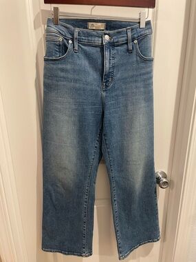 Madewell Mid-Rise Kick Out Wide-Leg Jeans